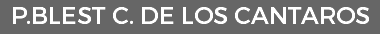 P.BLEST C. DE LOS CANTAROS